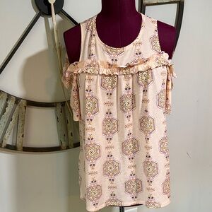 Lauren Conrad Floral Patterned Top
